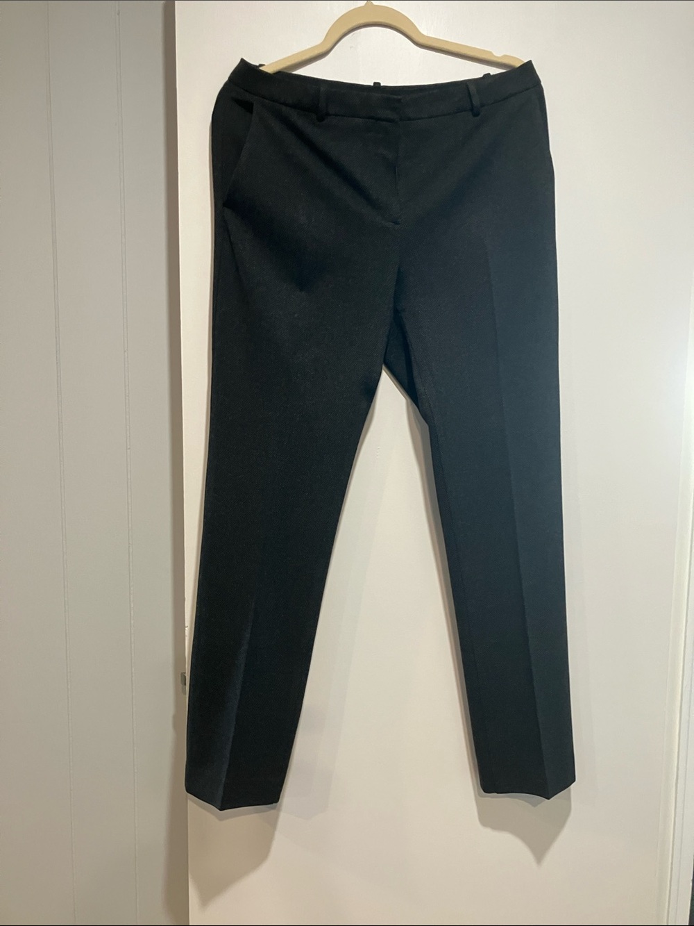 Theory charcoal knit Dress Trousers size 8